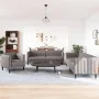 3-teilige Sofagarnitur aus taupegrauem Stoff von vidaXL, Sofas - Ref: Foro24-3209234, Preis: 677,45 €, Rabatt: %