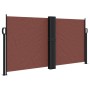 Braune einziehbare Seitenmarkise 120x1000 cm von vidaXL, Sonnenschirme - Ref: Foro24-4004704, Preis: 116,54 €, Rabatt: %