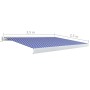 Blau-weiße motorisierte Rollenmarkise 350x250 cm von vidaXL, Markisen - Ref: Foro24-3052656, Preis: 781,72 €, Rabatt: %