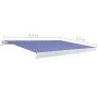 Toldo de carrete motorizado azul y blanco 350x250 cm de vidaXL, Toldos - Ref: Foro24-3052656, Precio: 890,25 €, Descuento: %