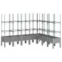 Pflanzgefäß mit Gitter PP hellgrau 200x160x142,5 cm von vidaXL, Töpfe und Pflanzgefäße - Ref: Foro24-367972, Preis: 128,50 €,...