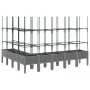 Pflanzgefäß mit Gitter PP hellgrau 200x160x142,5 cm von vidaXL, Töpfe und Pflanzgefäße - Ref: Foro24-367972, Preis: 128,50 €,...