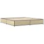 Bettgestell aus Holzwerkstoff und Metall, Sonoma-Eiche, 180 x 200 cm von vidaXL, Betten und Lattenroste - Ref: Foro24-3279828...