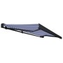 Blau-weiße motorisierte Rollenmarkise 500x300 cm von vidaXL, Markisen - Ref: Foro24-3052695, Preis: 762,14 €, Rabatt: %