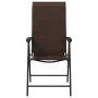 Folding garden chairs 2 units brown synthetic rattan by vidaXL, Garden chairs - Ref: Foro24-4007138, Price: 151,29 €, Discoun...