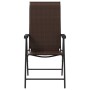 Klappbare Gartenstühle 2 Einheiten braunes synthetisches Rattan von vidaXL, Gartenstühle - Ref: Foro24-4007138, Preis: 151,29...