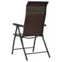 Folding garden chairs 2 units brown synthetic rattan by vidaXL, Garden chairs - Ref: Foro24-4007138, Price: 151,29 €, Discoun...
