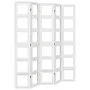 Biombo separador de 5 paneles madera maciza Paulownia blanco von vidaXL, Raumteiler - Ref: Foro24-358696, Preis: 189,24 €, Ra...