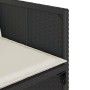 Garden chairs with cushions 4 units black synthetic rattan by vidaXL, Garden chairs - Ref: Foro24-4007455, Price: 170,30 €, D...