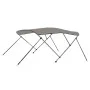 Bimini top with 3 arches gray 183x152x133 cm by vidaXL, Boat storage covers - Ref: Foro24-94798, Price: 141,99 €, Discount: %