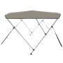 Bimini-Top mit 3 Bögen grau 184x189x135 cm von vidaXL, Aufbewahrungsabdeckungen für Boote - Ref: Foro24-94801, Preis: 157,46 ...