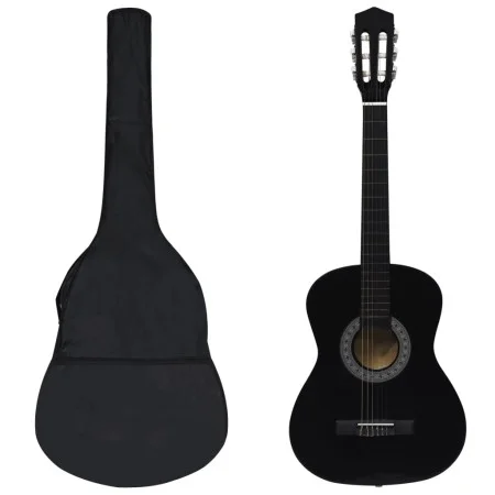 Classical guitar set for beginners 8 pieces black 3/4 36" by vidaXL, Guitars - Ref: Foro24-70119, Price: 67,54 €, Discount: %