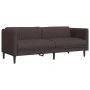 2-piece sofa set dark brown fabric by vidaXL, Sofas - Ref: Foro24-3209241, Price: 547,75 €, Discount: %
