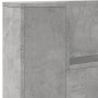 Concrete gray LED bed headboard 200x16.5x103.5 cm by vidaXL, Headboards and footboards - Ref: Foro24-839269, Price: 99,79 €, ...