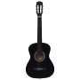 Konzertgitarren-Set für Einsteiger 8-teilig schwarz 3/4 36" von vidaXL, Gitarren - Ref: Foro24-70119, Preis: 67,54 €, Rabatt: %