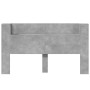 Betongraues LED-Kopfteil für Betten, 180 x 16,5 x 103,5 cm von vidaXL, Kopf- und Fußteile - Ref: Foro24-839262, Preis: 106,53...