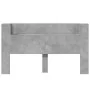 Concrete gray LED bed headboard 180x16.5x103.5 cm by vidaXL, Headboards and footboards - Ref: Foro24-839262, Price: 104,85 €,...