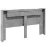 Concrete gray LED bed headboard 180x16.5x103.5 cm by vidaXL, Headboards and footboards - Ref: Foro24-839262, Price: 104,85 €,...