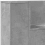 Betongraues LED-Kopfteil für Betten, 180 x 16,5 x 103,5 cm von vidaXL, Kopf- und Fußteile - Ref: Foro24-839262, Preis: 104,87...