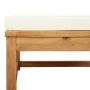 9-teiliges Gartenmöbel-Set mit Kissen aus massivem Akazienholz von vidaXL, Modulare Sofas für den Außenbereich - Ref: Foro24-...