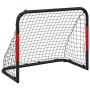 Fußballtor mit rotem und schwarzem Stahlnetz 90x48x71 cm von vidaXL, Fußballtore - Ref: Foro24-4007967, Preis: 62,18 €, Rabat...