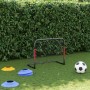 Fußballtor mit rotem und schwarzem Stahlnetz 90x48x71 cm von vidaXL, Fußballtore - Ref: Foro24-4007967, Preis: 62,18 €, Rabat...