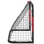 Fußballtor mit rotem und schwarzem Stahlnetz 90x48x71 cm von vidaXL, Fußballtore - Ref: Foro24-4007967, Preis: 56,43 €, Rabat...