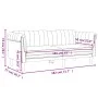 Zweiteilige Sofagarnitur aus dunkelgrauem Samt von vidaXL, Sofas - Ref: Foro24-3209220, Preis: 478,05 €, Rabatt: %