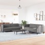 2-piece sofa set taupe gray fabric by vidaXL, Sofas - Ref: Foro24-3209243, Price: 491,10 €, Discount: %