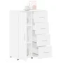 White engineered wood sideboard 60x31x84 cm by vidaXL, Sideboards - Ref: Foro24-840506, Price: 105,79 €, Discount: %
