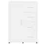 White engineered wood sideboard 60x31x84 cm by vidaXL, Sideboards - Ref: Foro24-840506, Price: 105,79 €, Discount: %