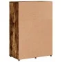 Smoked oak engineered wood sideboard 60x31x84 cm by vidaXL, Sideboards - Ref: Foro24-840510, Price: 93,06 €, Discount: %