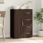 Brown oak engineered wood sideboard 60x31x84 cm by vidaXL, Sideboards - Ref: Foro24-840512, Price: 109,42 €, Discount: %