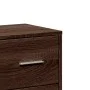 Brown oak engineered wood sideboard 60x31x84 cm by vidaXL, Sideboards - Ref: Foro24-840512, Price: 109,42 €, Discount: %