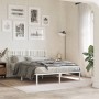 Kopfteil aus weißem Metall, 120 cm von vidaXL, Kopf- und Fußteile - Ref: Foro24-376404, Preis: 42,40 €, Rabatt: %