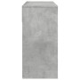 Concrete gray dressing table with mirror 80x39x80 cm by vidaXL, Bedroom Dressers - Ref: Foro24-840705, Price: 78,59 €, Discou...
