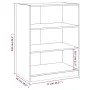 Schwarzer Kleiderschrank aus Holzwerkstoff, 77 x 48 x 102 cm von vidaXL, Kommoden-Organizer und Bar-Kleiderbügel - Ref: Foro2...