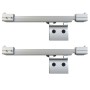 Puerta corredera con tope suave vidrio ESG y aluminio 90x205 cm de vidaXL, Puertas - Ref: Foro24-288062, Precio: 261,02 €, De...