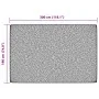 Rutschfester Kurzflor-Teppich für den Innen- und Außenbereich, 190 x 300 cm von vidaXL, Teppiche - Ref: Foro24-4007209, Preis...