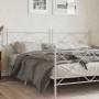 Kopfteil aus weißem Metall, 193 cm von vidaXL, Kopf- und Fußteile - Ref: Foro24-376588, Preis: 50,24 €, Rabatt: %