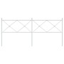 Cabecero de metal blanco 193 cm de vidaXL, Cabeceros y pies de cama - Ref: Foro24-376588, Precio: 50,24 €, Descuento: %