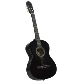 Classical guitar for beginners black basswood wood 4/4 39" by vidaXL, Guitars - Ref: Foro24-70110, Price: 71,12 €, Discount: %