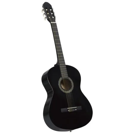 Konzertgitarre für Anfänger, schwarzes Lindenholz, 4/4, 39 Zoll von vidaXL, Gitarren - Ref: Foro24-70110, Preis: 71,12 €, Rab...