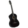 Konzertgitarre für Anfänger, schwarzes Lindenholz, 4/4, 39 Zoll von vidaXL, Gitarren - Ref: Foro24-70110, Preis: 72,78 €, Rab...