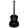 Guitarra clásica para principiantes madera tilo negro 4/4 39" de vidaXL, Guitarras - Ref: Foro24-70110, Precio: 72,78 €, Desc...