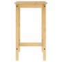 Hochtisch- und Barhocker-Set, 3-teilig, aus massivem Kiefernholz von vidaXL, Möbelsets für Küchen und Esszimmer - Ref: Foro24...
