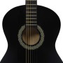 Konzertgitarre für Anfänger, schwarzes Lindenholz, 4/4, 39 Zoll von vidaXL, Gitarren - Ref: Foro24-70110, Preis: 72,78 €, Rab...