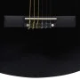 Konzertgitarre für Anfänger, schwarzes Lindenholz, 4/4, 39 Zoll von vidaXL, Gitarren - Ref: Foro24-70110, Preis: 71,12 €, Rab...