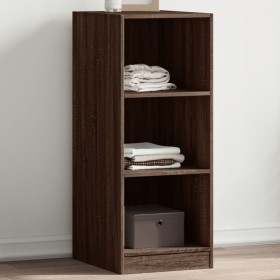 Kleiderschrank aus eichenbraunem Holzwerkstoff, 48 x 41 x 102 cm von vidaXL, Kommoden-Organizer und Bar-Kleiderbügel - Ref: F...