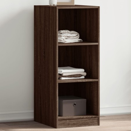 Kleiderschrank aus eichenbraunem Holzwerkstoff, 48 x 41 x 102 cm von vidaXL, Kommoden-Organizer und Bar-Kleiderbügel - Ref: F...